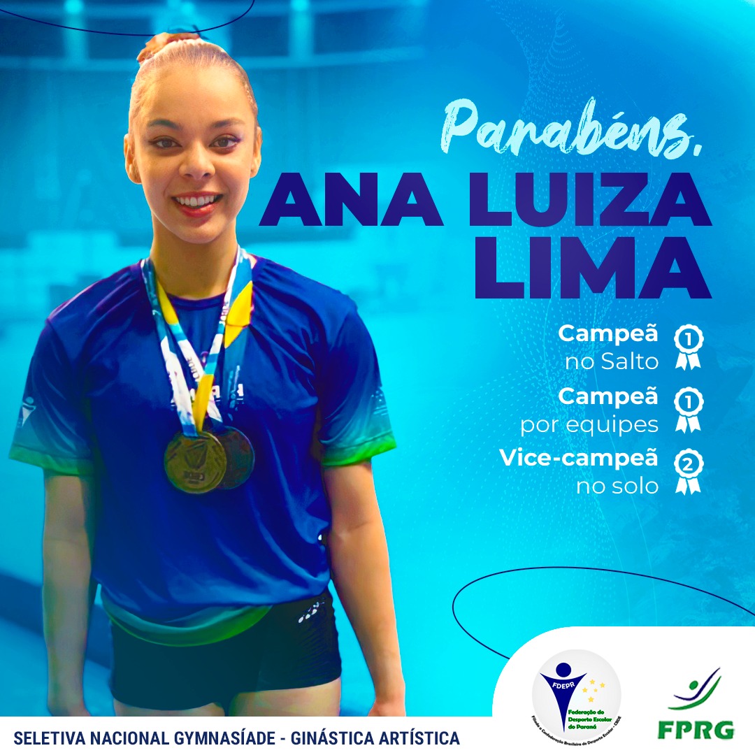 Mais medalhas para o Paraná na Seletiva Nacional Gymnasíade! 