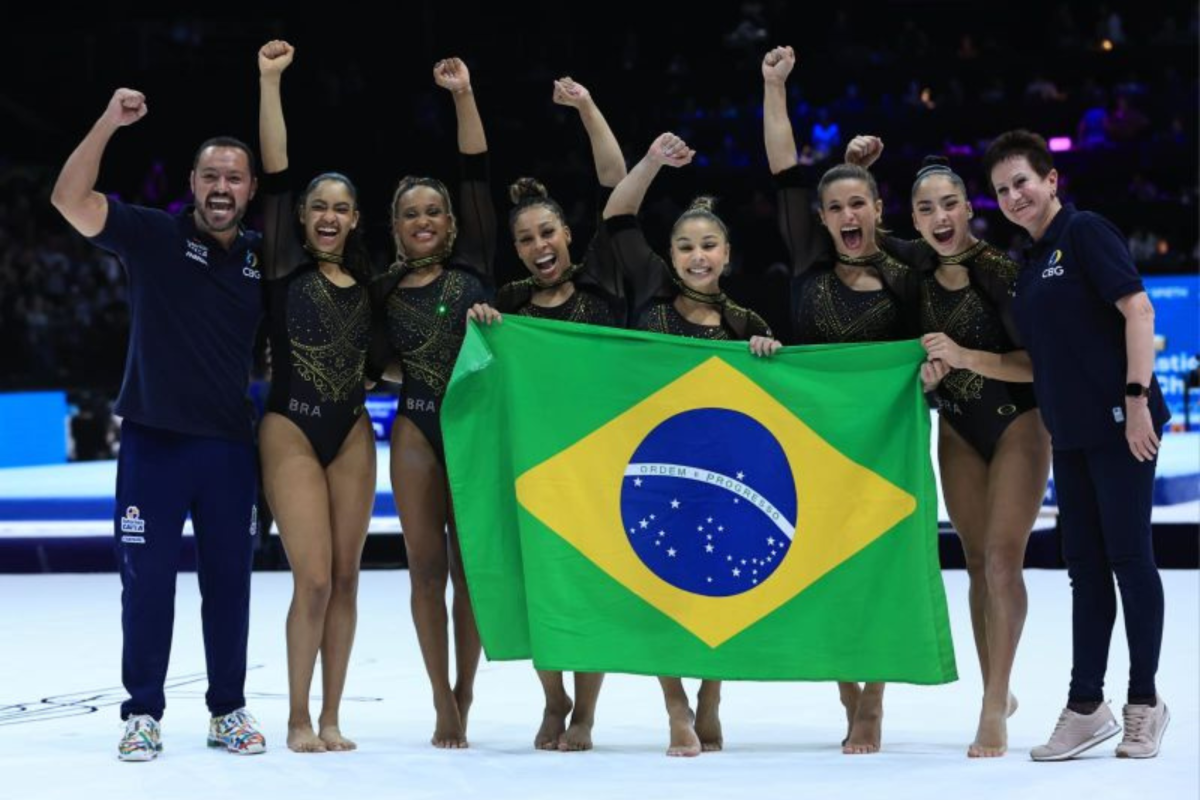 Com Júlia Soares, Brasil ganha medalha de prata no Mundial