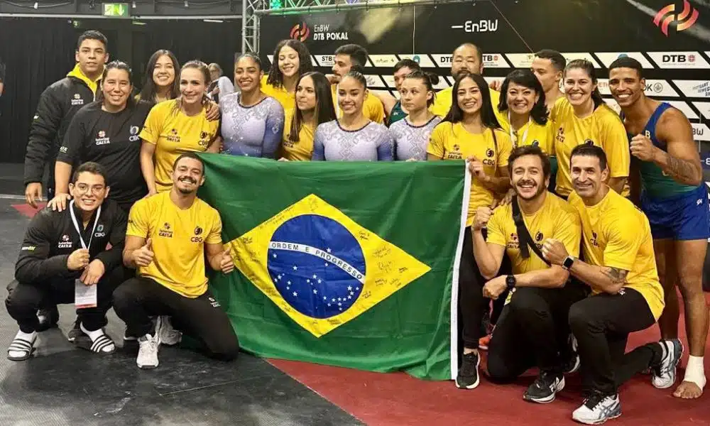 Brasil ganha bronze na disputa por equipes mistas da DTB